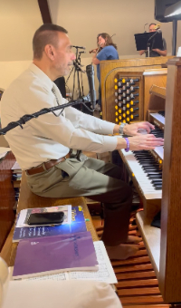 Tommy playing Organ 12-24
